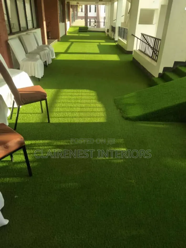 Flawless Greenery Hotel Area Artificial Grass Carpet