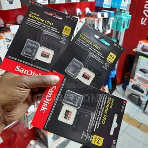 SanDisk 64GB Extreme PRO MicroSD for Smart Phone, Tablet, Drones.