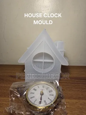 Clock Mould Resin Art