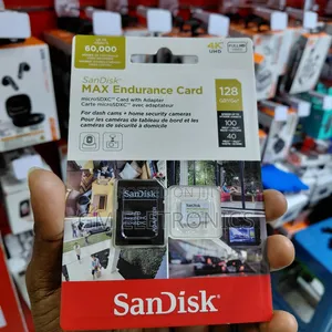128gb SanDisk MAX ENDURANCE microSDTM Card.