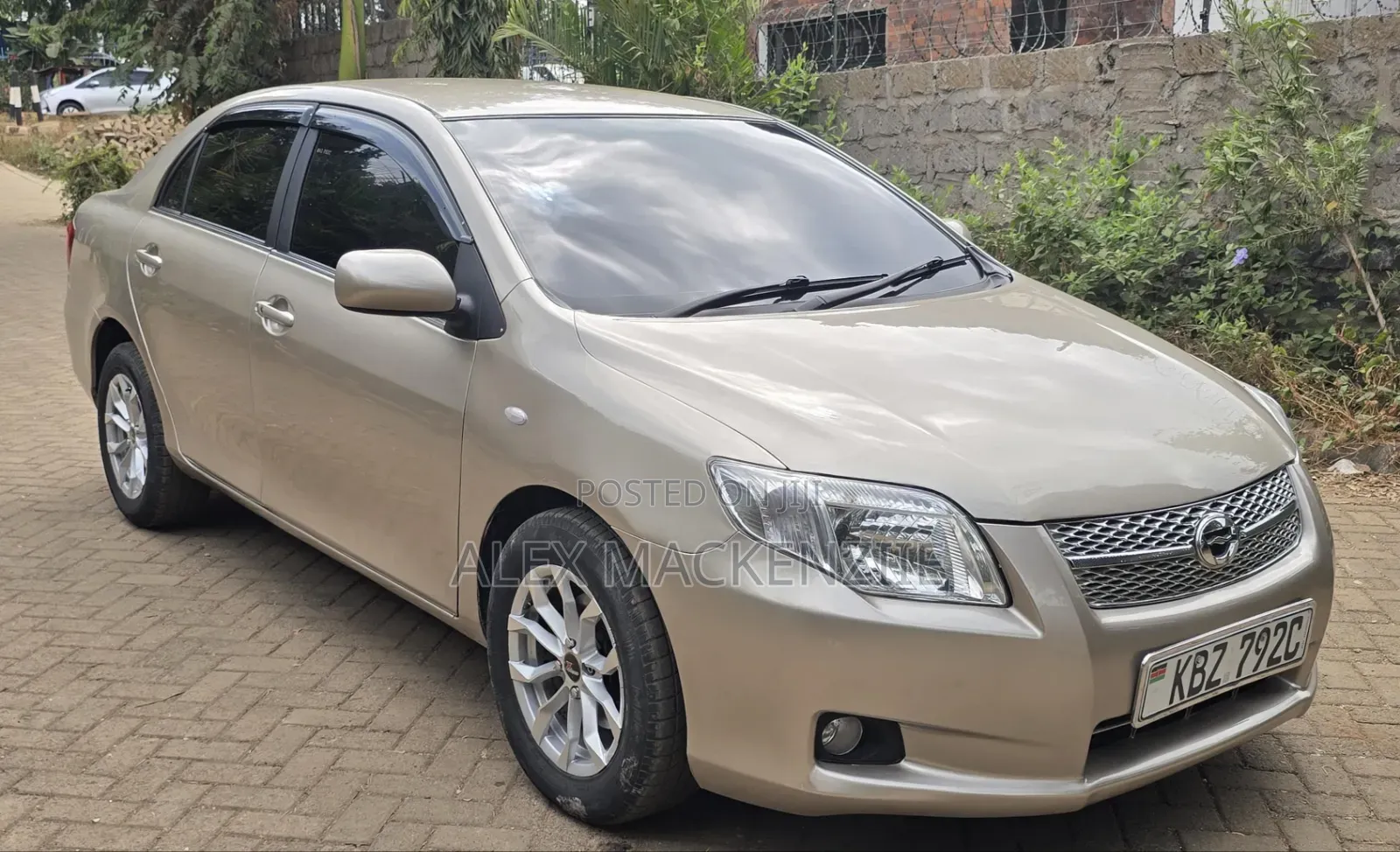Toyota Axio 2007 Gold