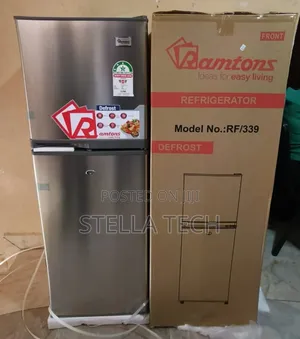 Ramtons 138 Litres Double Door Refrigerator