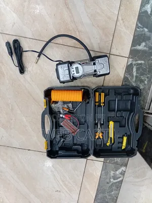 12V Dual Cylinder Digital Air Compressor Tyre Inflator Kit