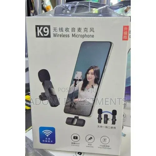 Wireless Microphone Plug-and-Play for Both iOS and Android Device