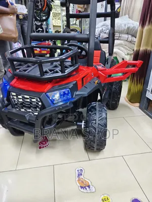 Kids Electric Jeep – Rechargeable Ride-on SUV With LED Lights Music