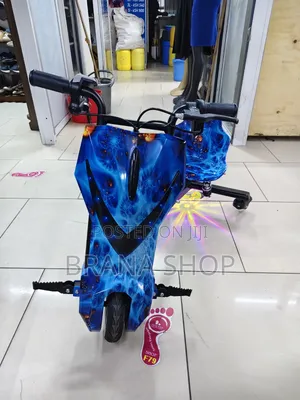 Kids Drift Bike – Electric Ride-on Drift Trike With Lights Music