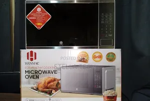 Silver Hanmac 20L Digital Plus Grill Microwave (3 Years Warranty)