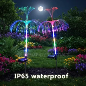 2pcs Set Jellyfish Decorative Solar Lights
