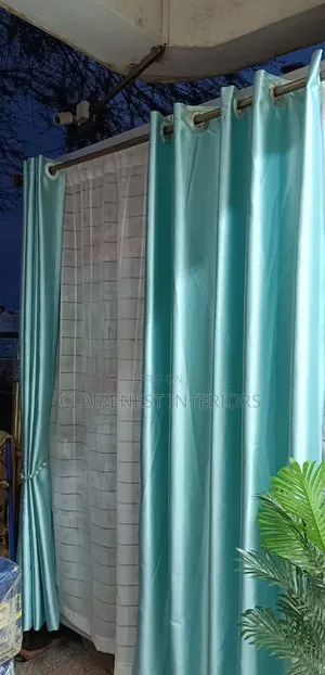 Silk Appearance, Total Blackout, Elegant Window Curtains