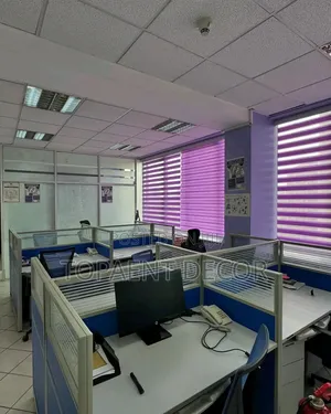 Purple Office Window Blinds Available