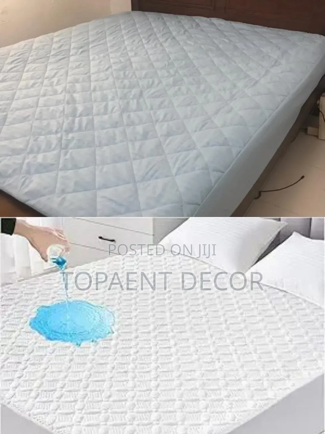 Gray Fluid Shield Waterproof Mattress Protector