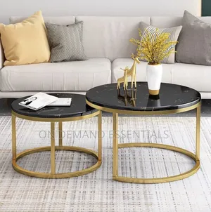Glass Marble Nesting Table
Nesting Nordic Luxury