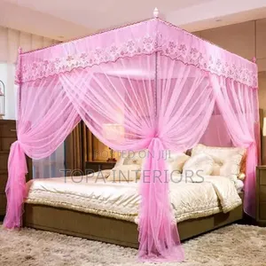 Strong Stands Pink 4 Stand Mosquito Net Screens