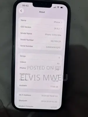 Apple iPhone 13 Pro Max 128 GB Silver