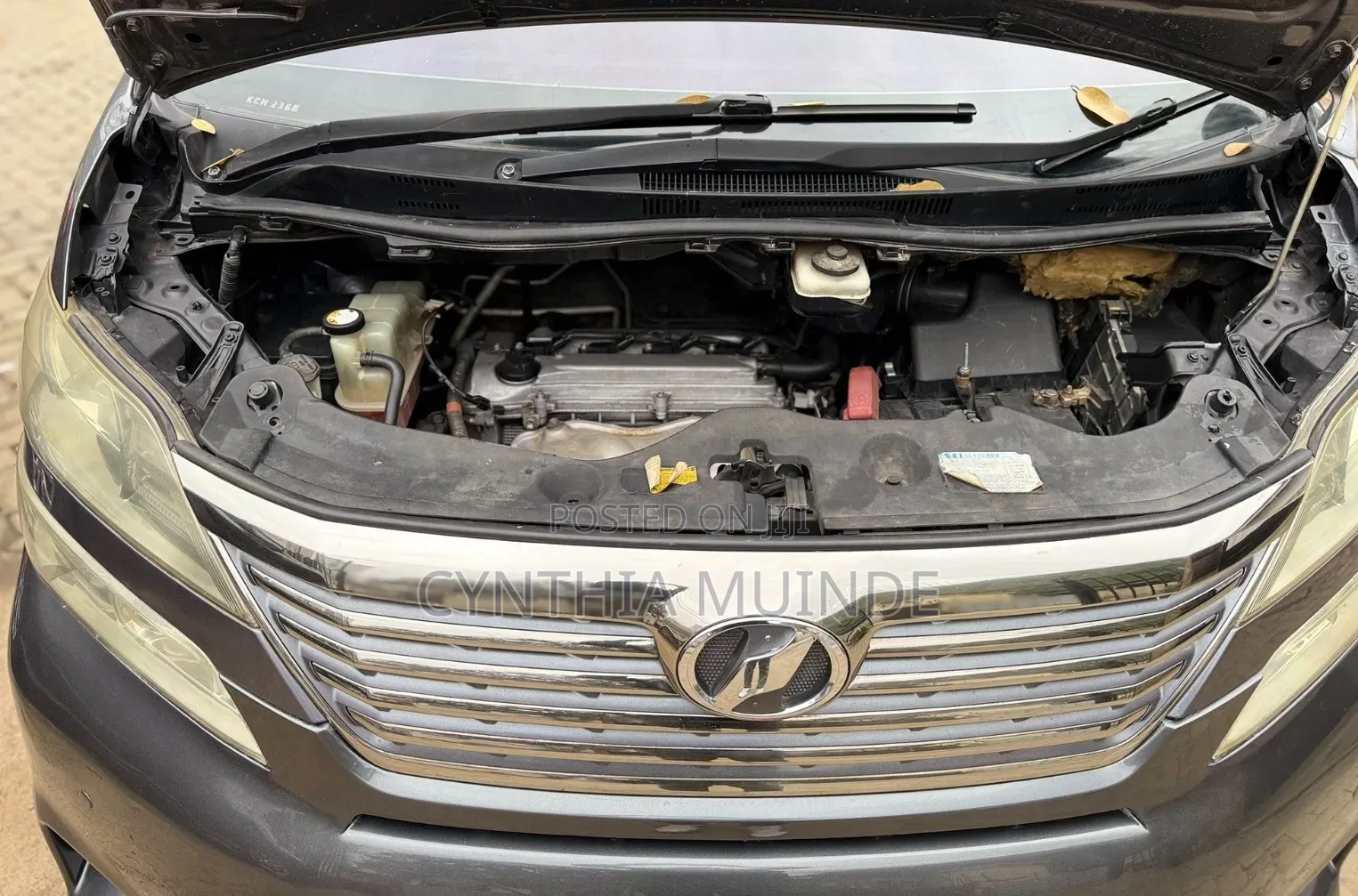 Toyota Vellfire 2010 Gray