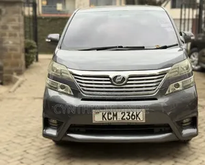 Toyota Vellfire 2010 Gray