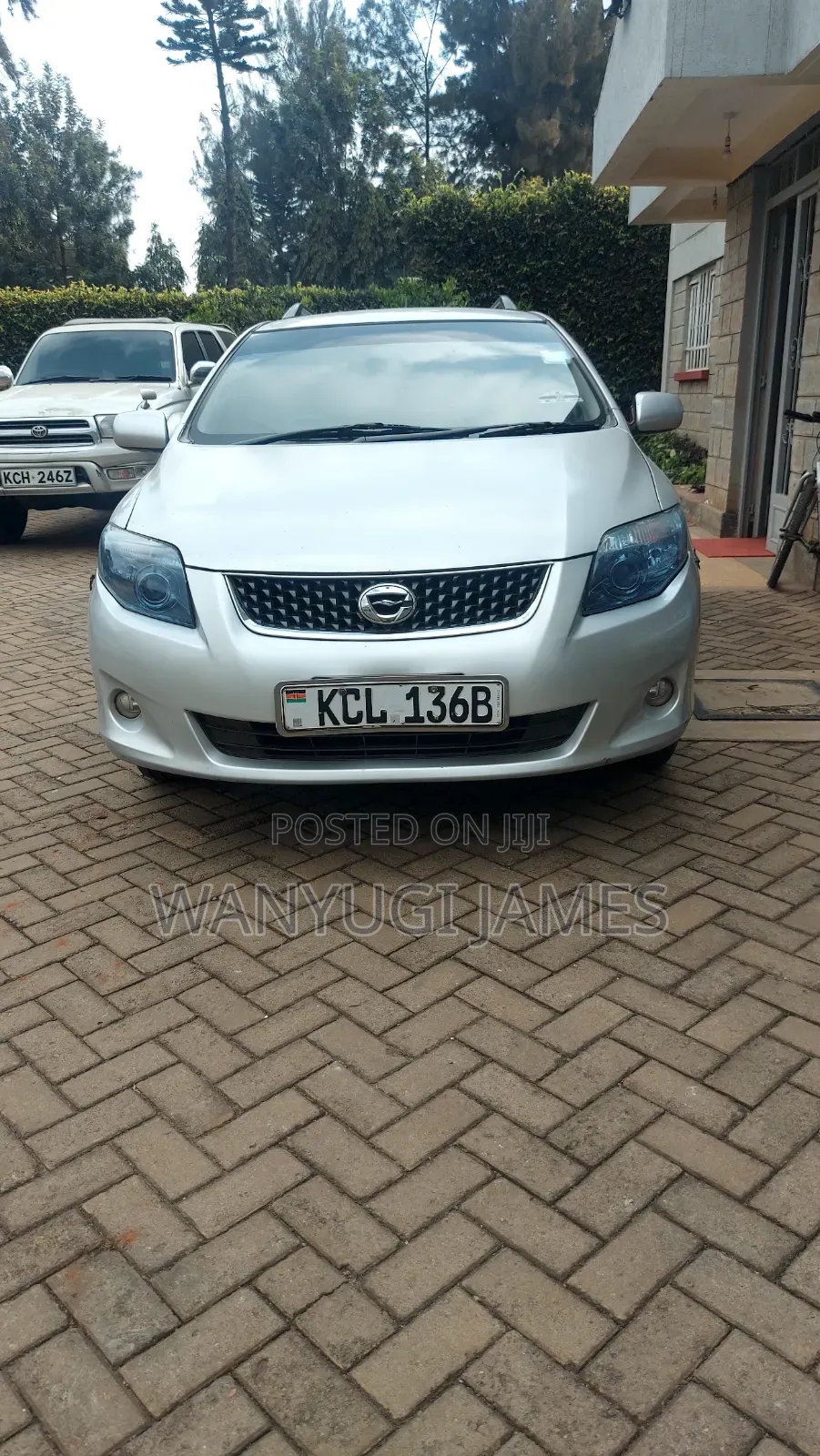 Toyota Corolla Fielder 2011 Silver
