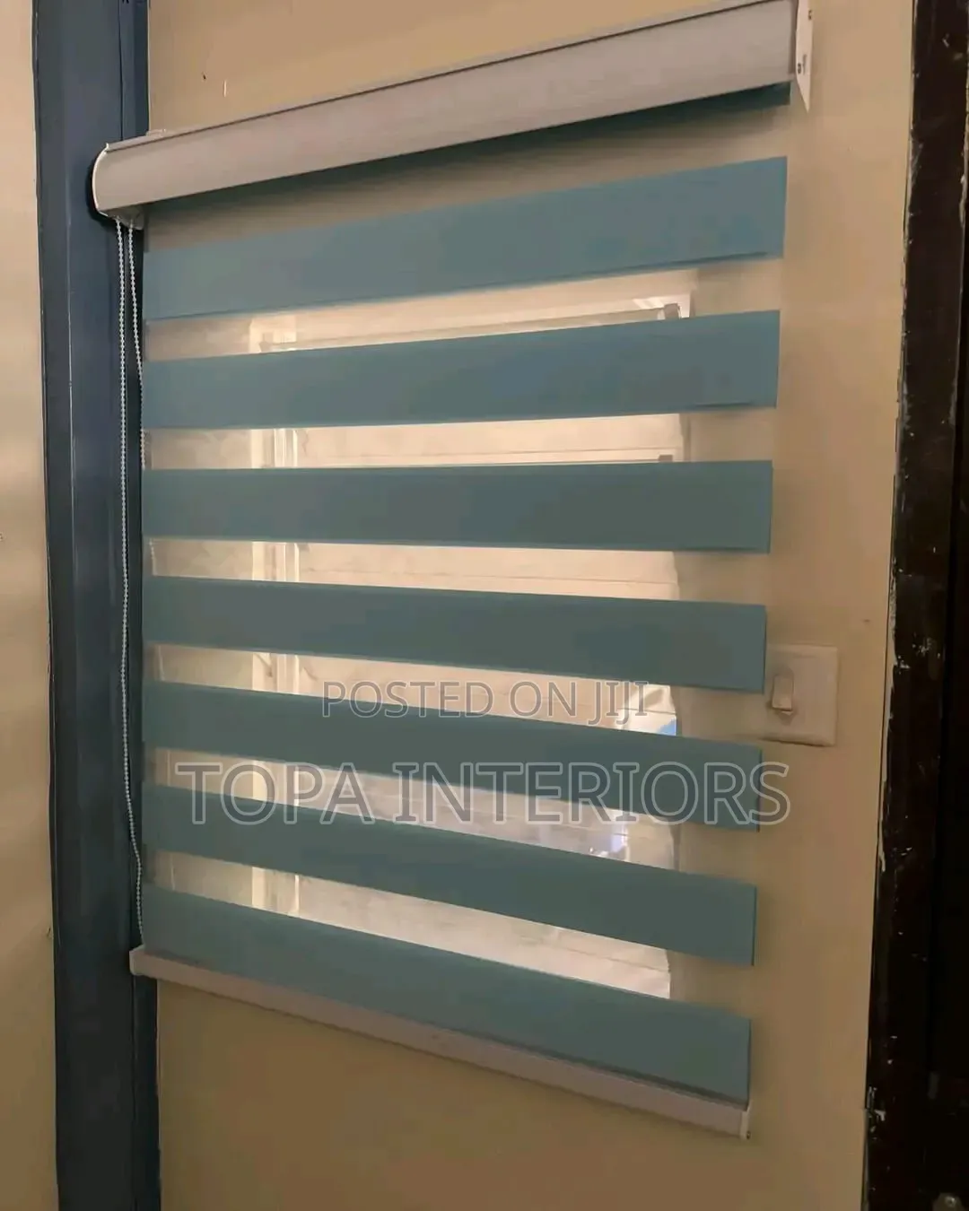 Home and Office Zebra Sheer Roller Blinds