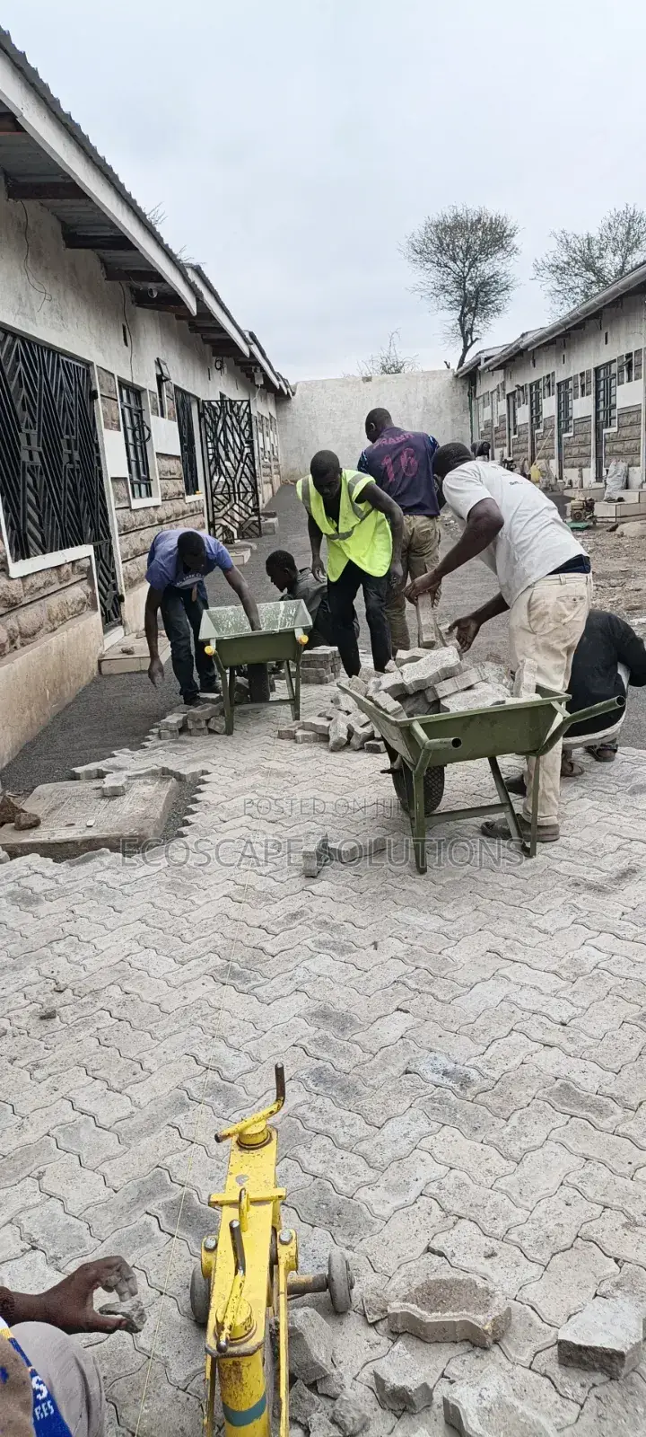 Paving Blocks Installation