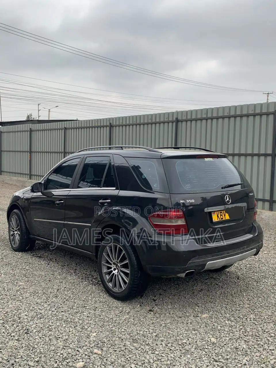 Mercedes-Benz M Class ML 350 4Matic 2007 Black