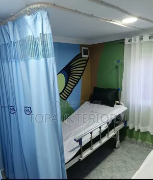 Premium Hospital Curtains for Curtain Rail Design