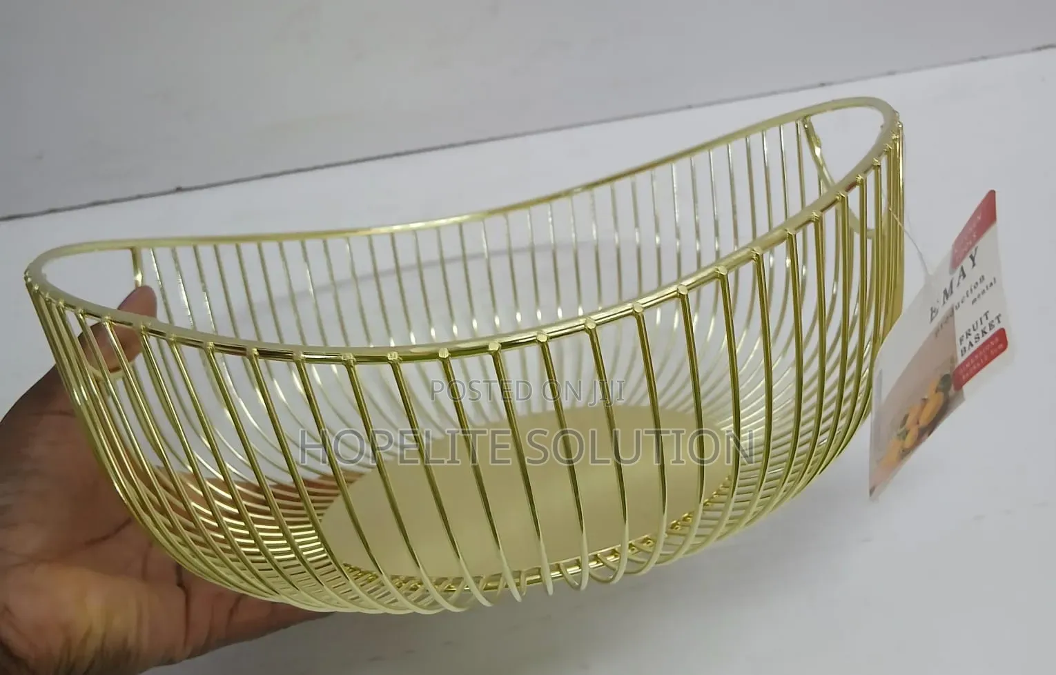 Oval Shaped Fruit Basket