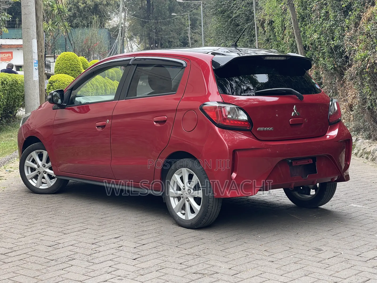 Mitsubishi Mirage 2021 Red