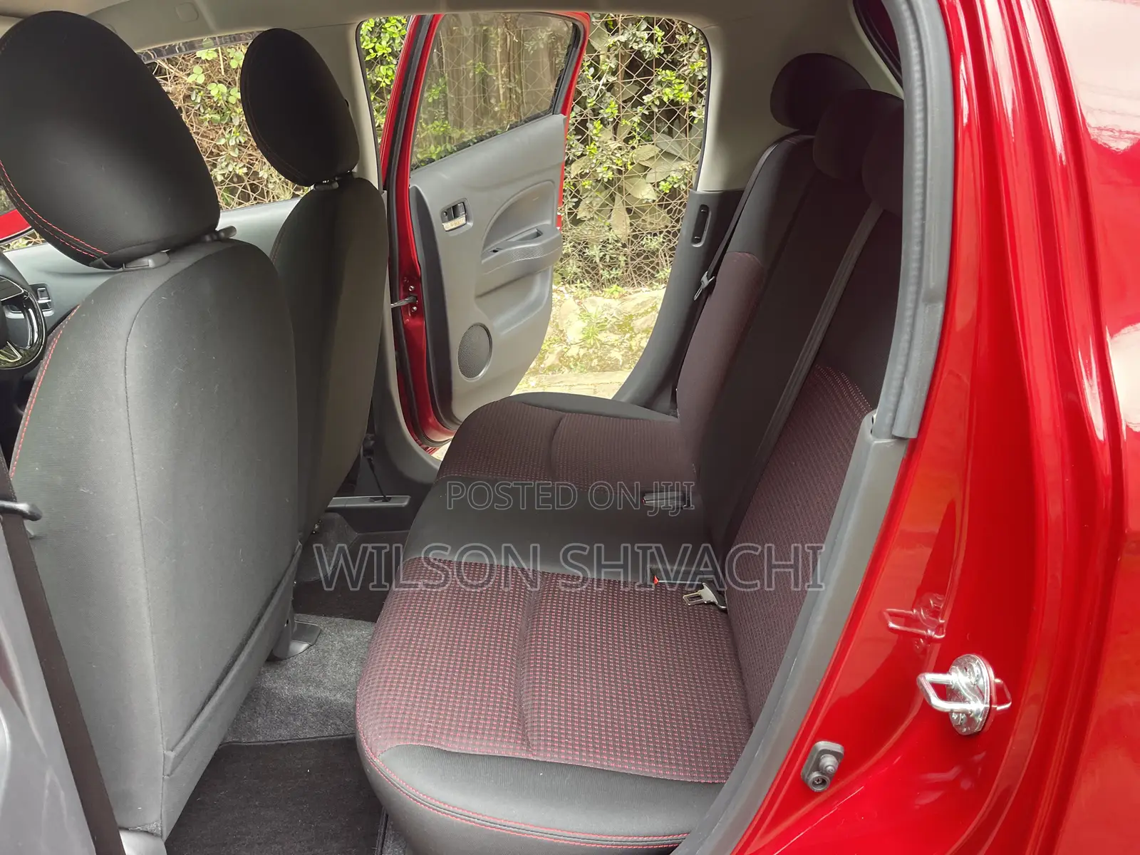Mitsubishi Mirage 2021 Red