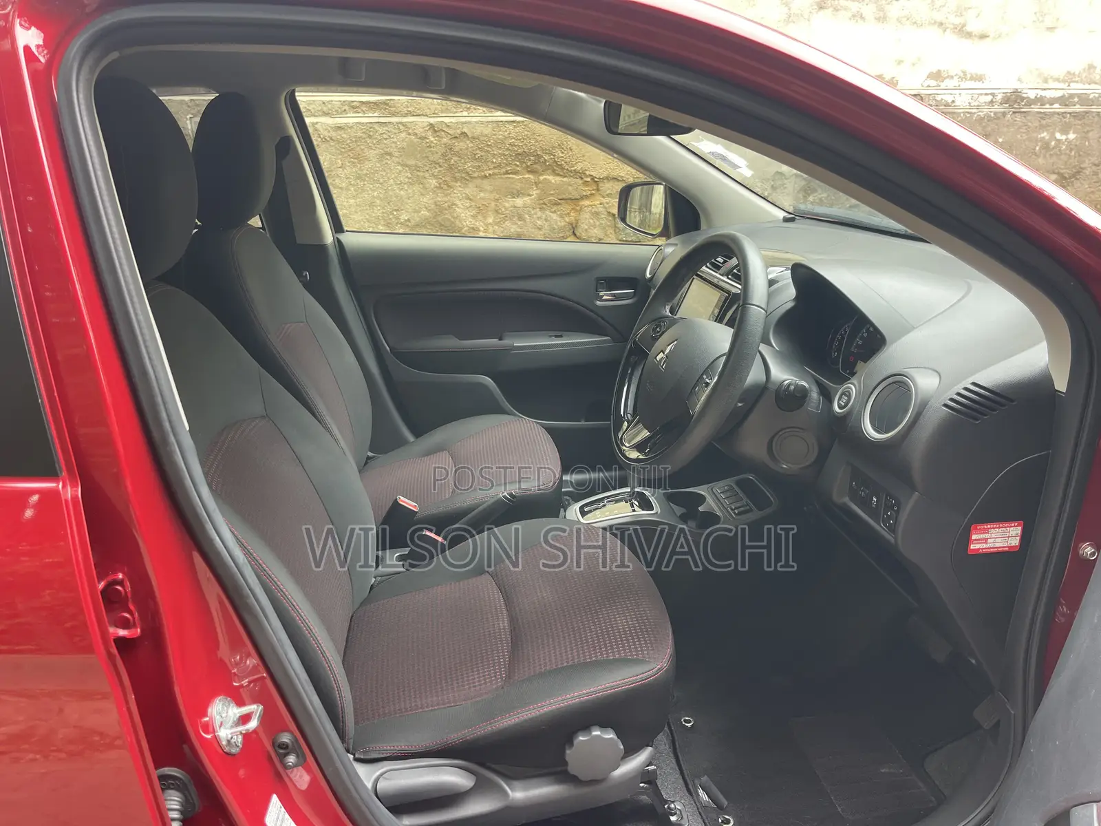 Mitsubishi Mirage 2021 Red