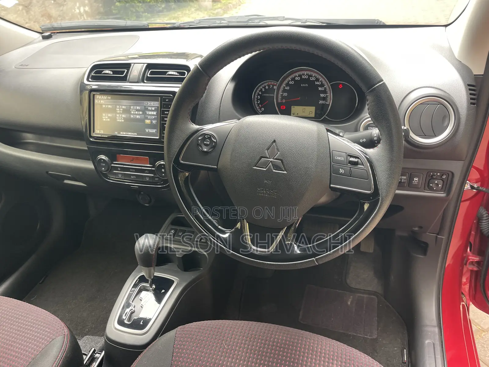Mitsubishi Mirage 2021 Red