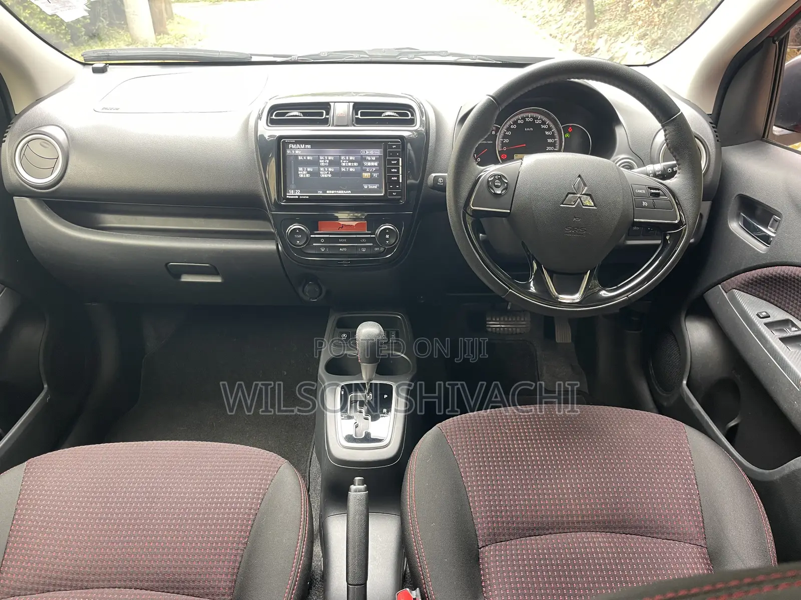 Mitsubishi Mirage 2021 Red