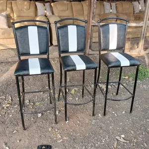 Black and White High Stools Ball Chairs