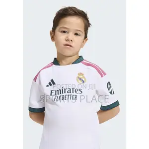 Kids Real Madrid Home 26/27 Jersey