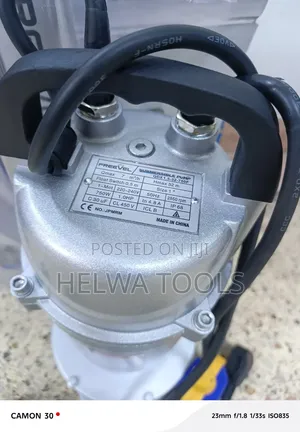 Submersible Water Pump, 1 HP,