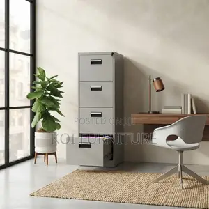 Office Cabinet; Four Drawers Lockable Key Cabinet
