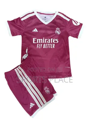 Newest Real Madrid Third Kit Kids 26/27.