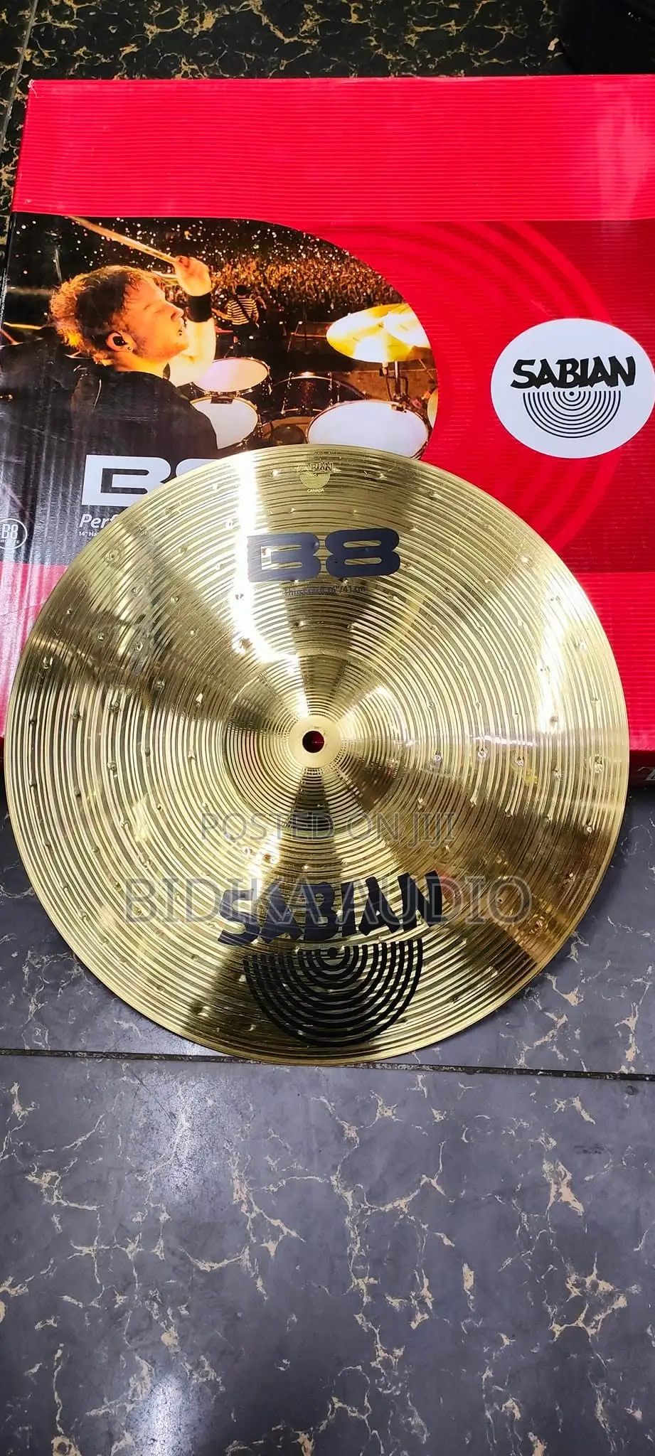 Sabian B8 18" Medium Crash Cymbal – Brand New in Box!
