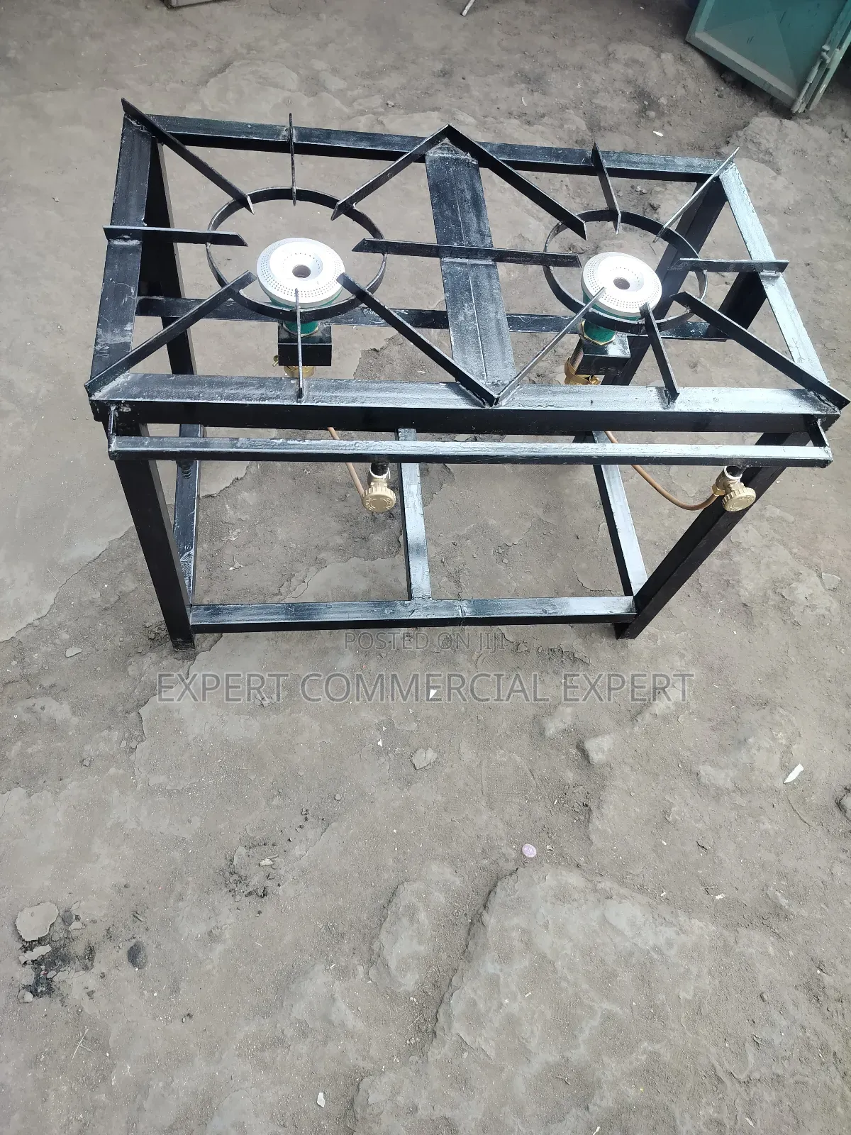 Mild Steel Two Burner