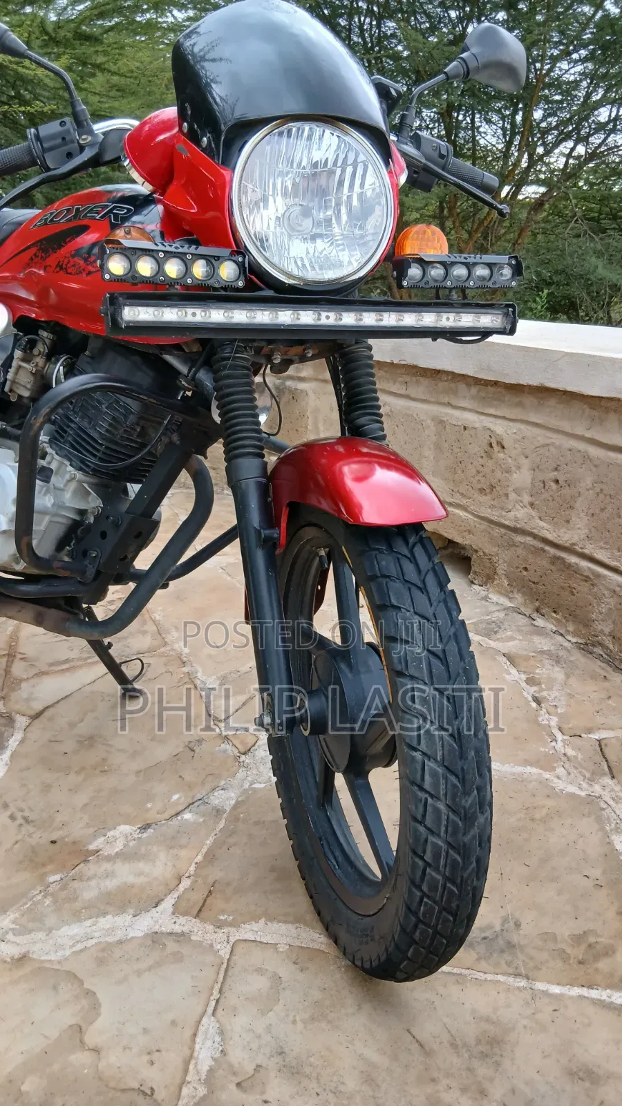 Bajaj Boxer 2019 Red