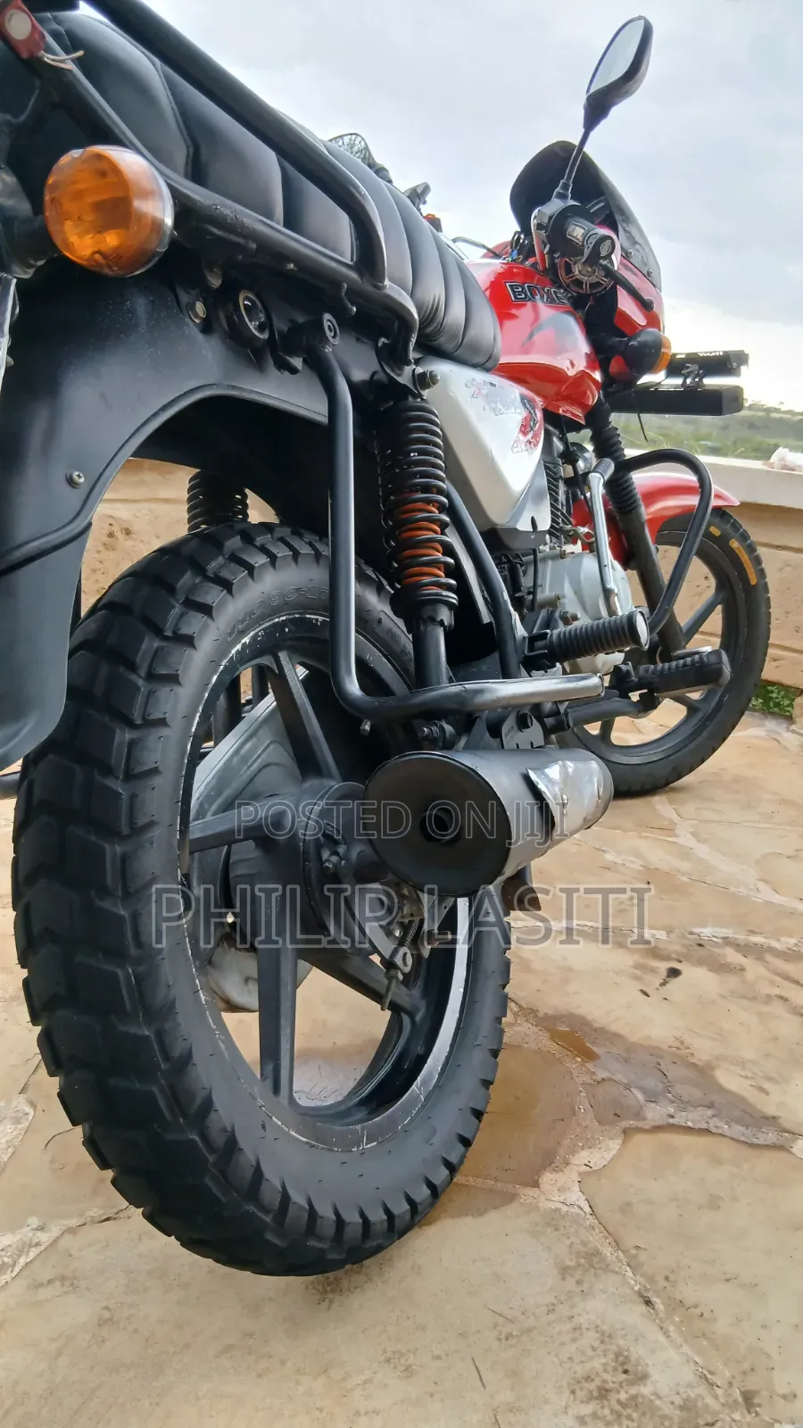 Bajaj Boxer 2019 Red