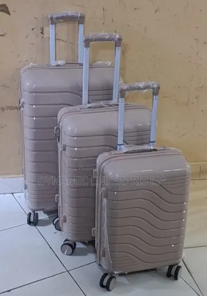 3in 1 Unbreakable Pp Suitcase Sz 4