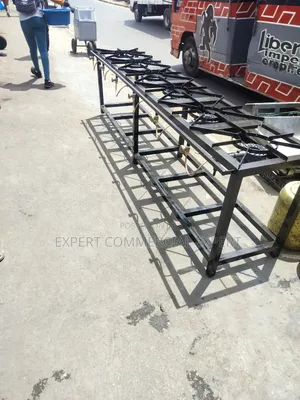 Commercial Six Burner Mild Steel