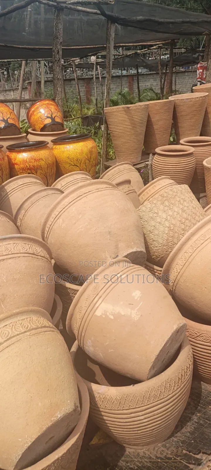 Clay Pots Plantsers