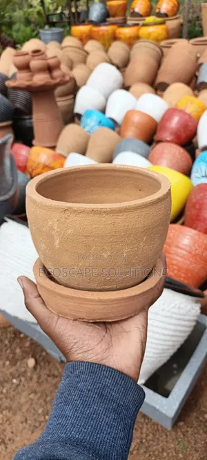 Clay Pots Plantsers