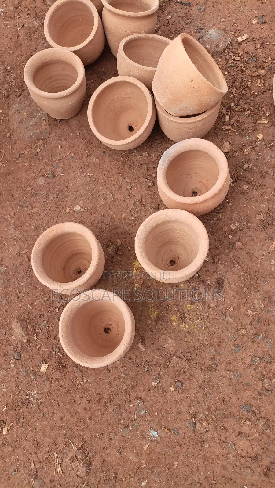 Clay Pots Plantsers