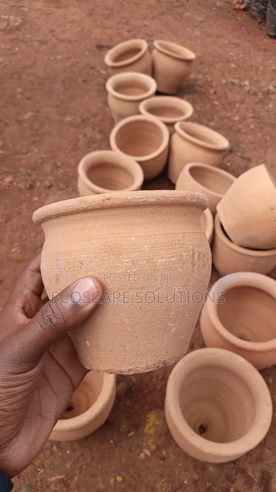 Clay Pots Plantsers