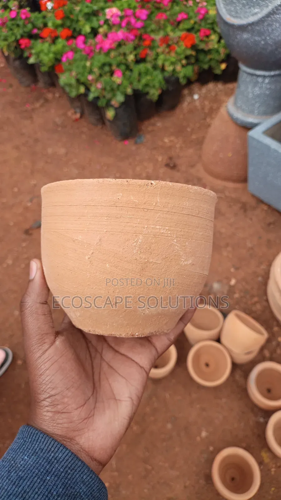 Clay Pots Plantsers