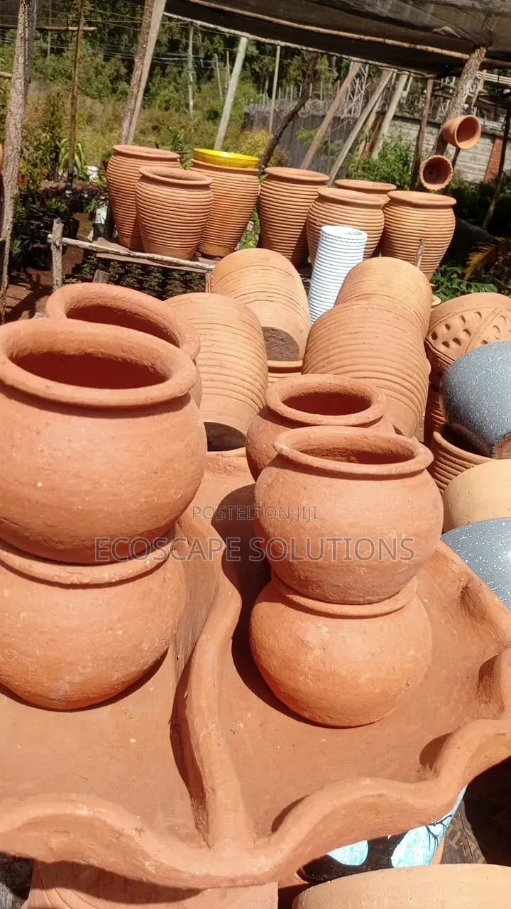 Clay Pots Plantsers