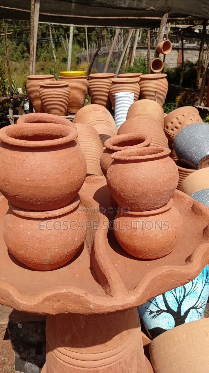 Clay Pots Plantsers