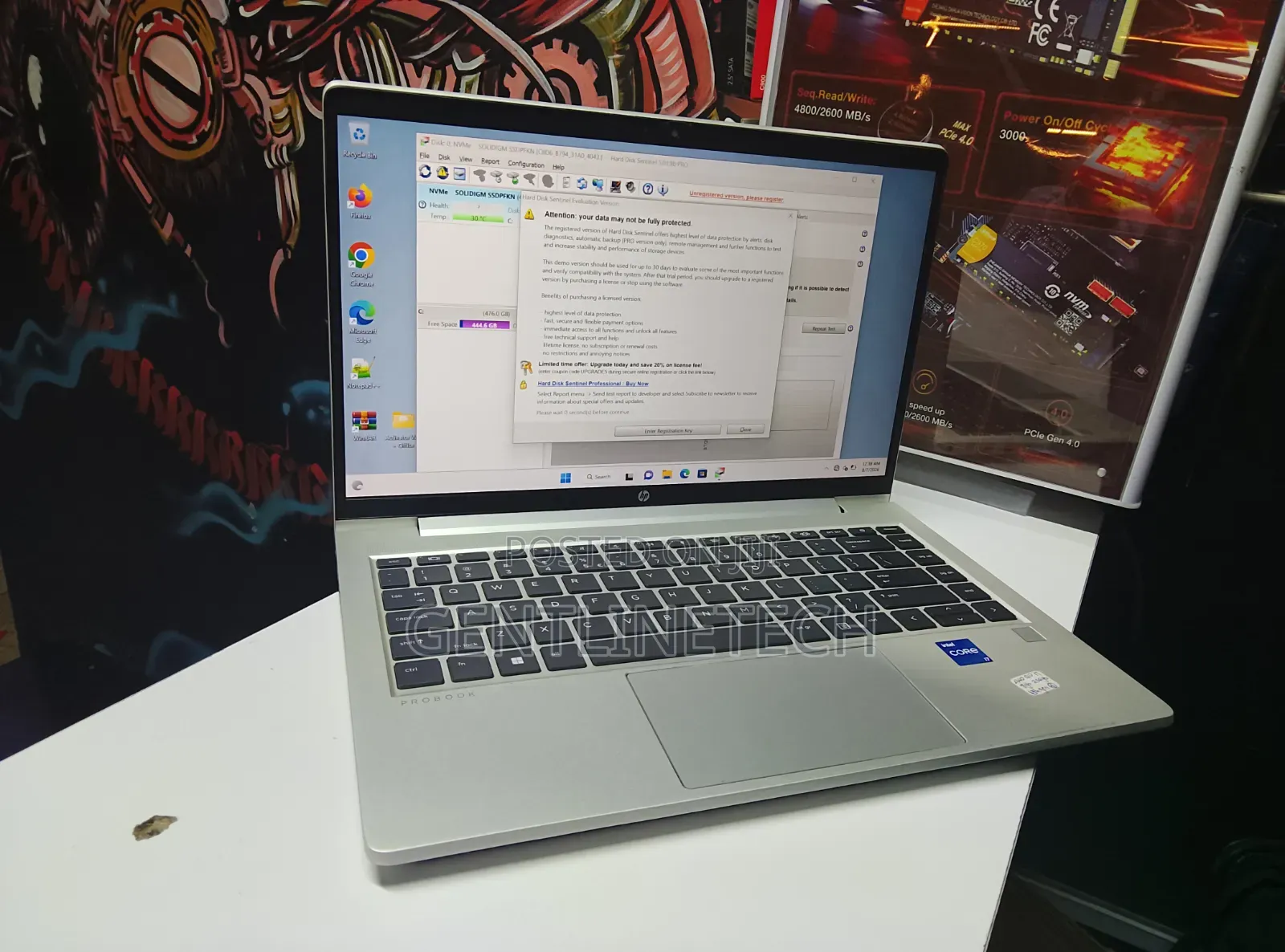 Laptop HP ProBook 440 G10 8GB Intel Core i7 SSD 256GB